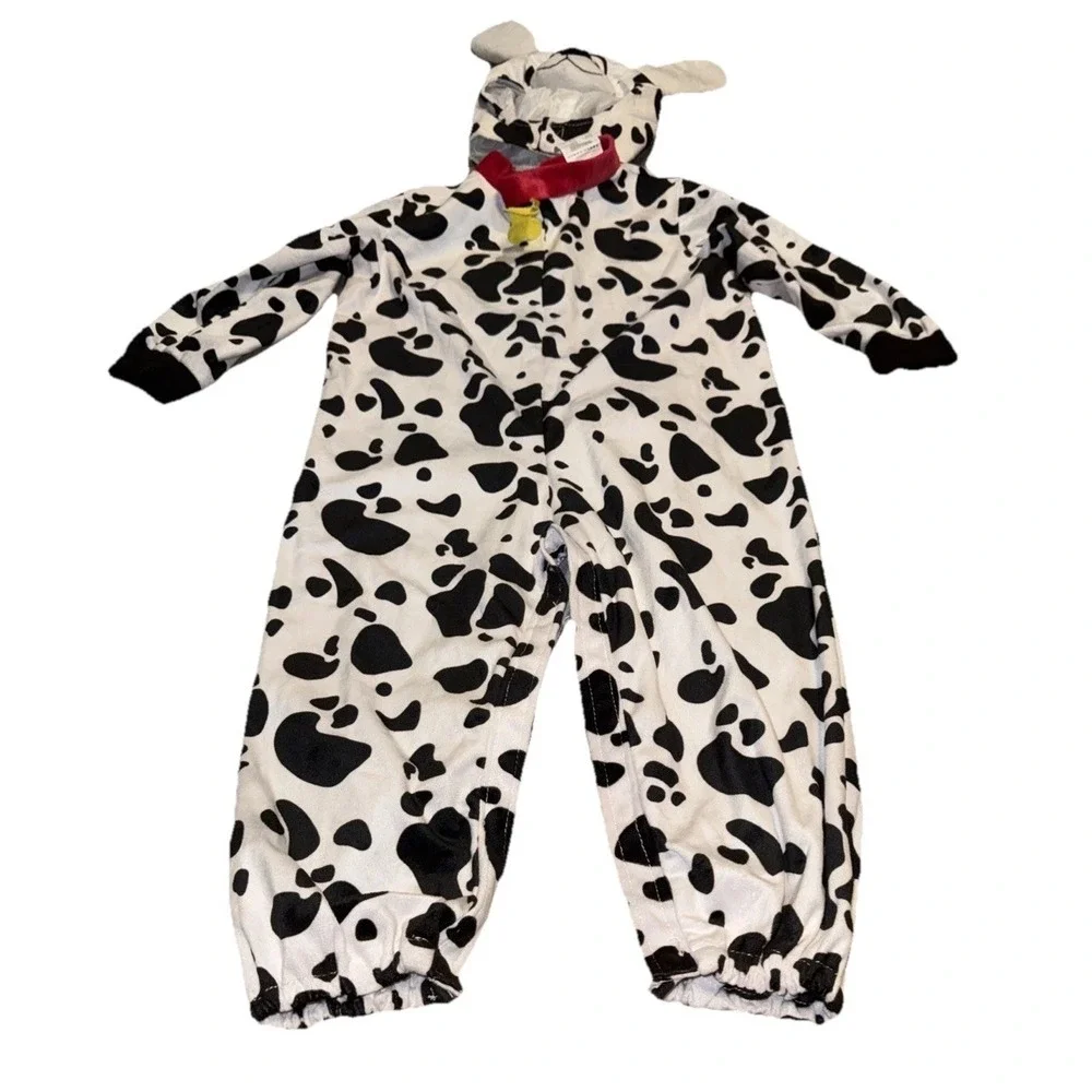 Halloween Dalmatian Costume 3T 3 Toddler Kids Child Dog Spooktakular